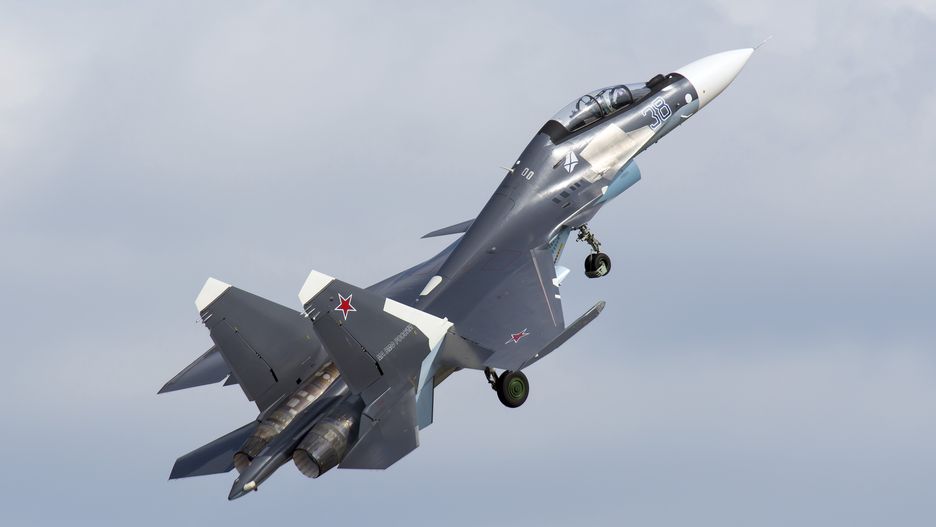 Su-30SM - wielozadaniowy samolot bojowy Rosji (zdjęcie ilustracyjne)