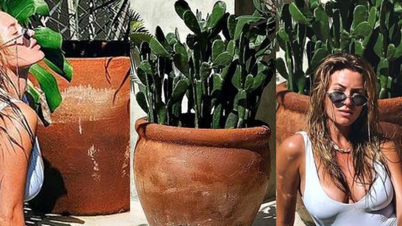 Marcelina Zawadzka pokazuje potężne donice