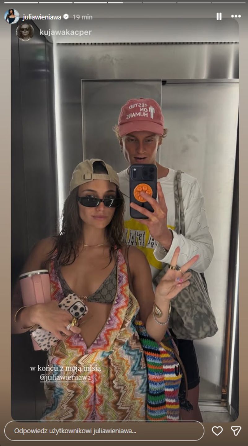 Julia Wieniawa i Kacper Kujawa