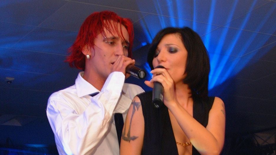 Michał Wiśniewski i Magda Femme