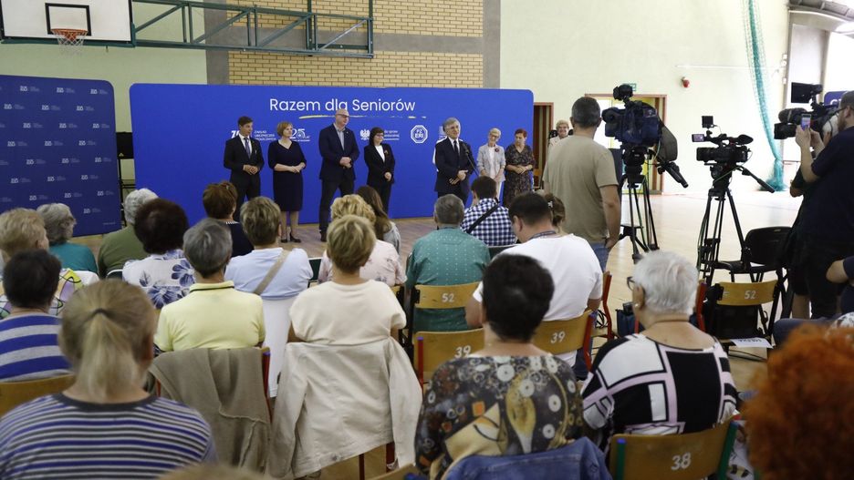 Razem dla seniorów - konferencja prasowa