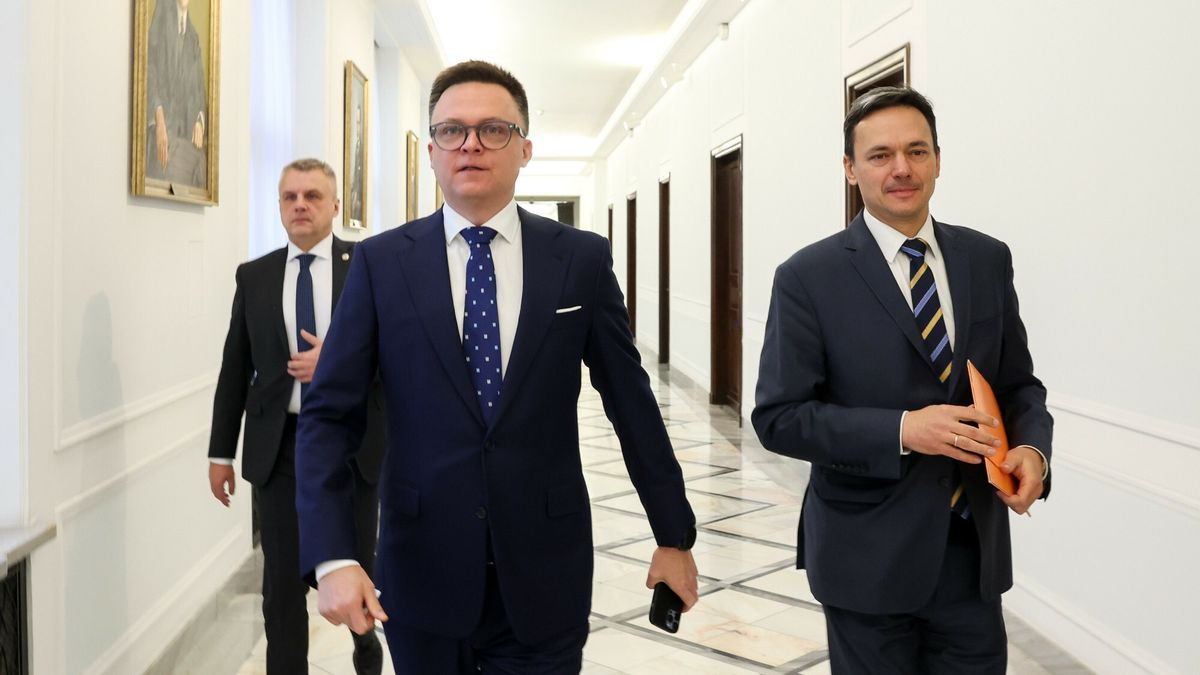 Posiedzenie Sejmu 12 grudnia
12.12.2023 Warszawa 1. posiedzenie Sejmu X kadencji fot Jacek Dominski/REPORTER
N/z: Szymon Holownia, Jacek Cichocki
Jacek Dominski/REPORTER