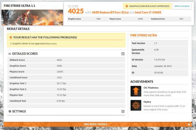 AMD Radeon R9 Fury X - konfiguracja CrossFireX