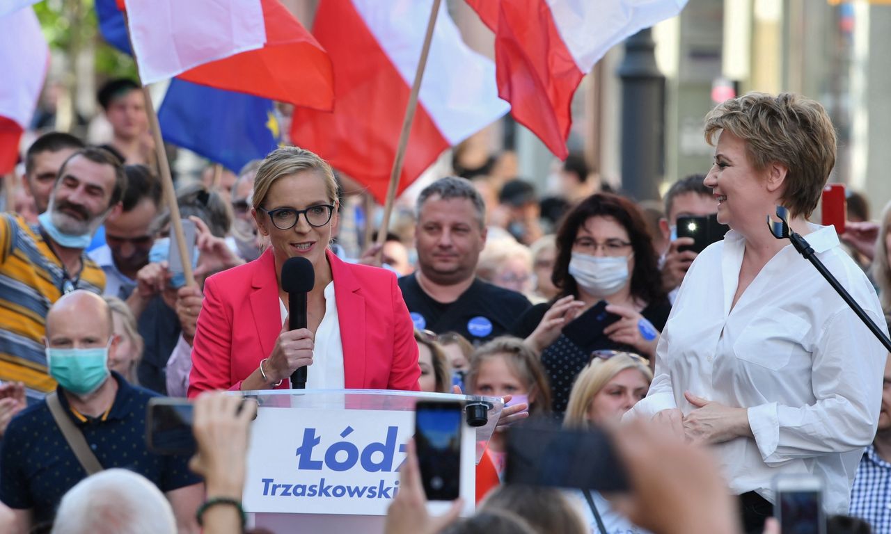 Wybory 2020. Małgorzata Trzaskowska wystąpiła na scenie. "Zamierzam zostać rzeczniczką kobiet"