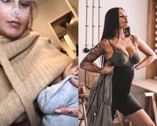 Ola Żuraw opublikowała na Instagramie film z karmienia piersią! "Przytyłam w ciąży 23 kilogramy"