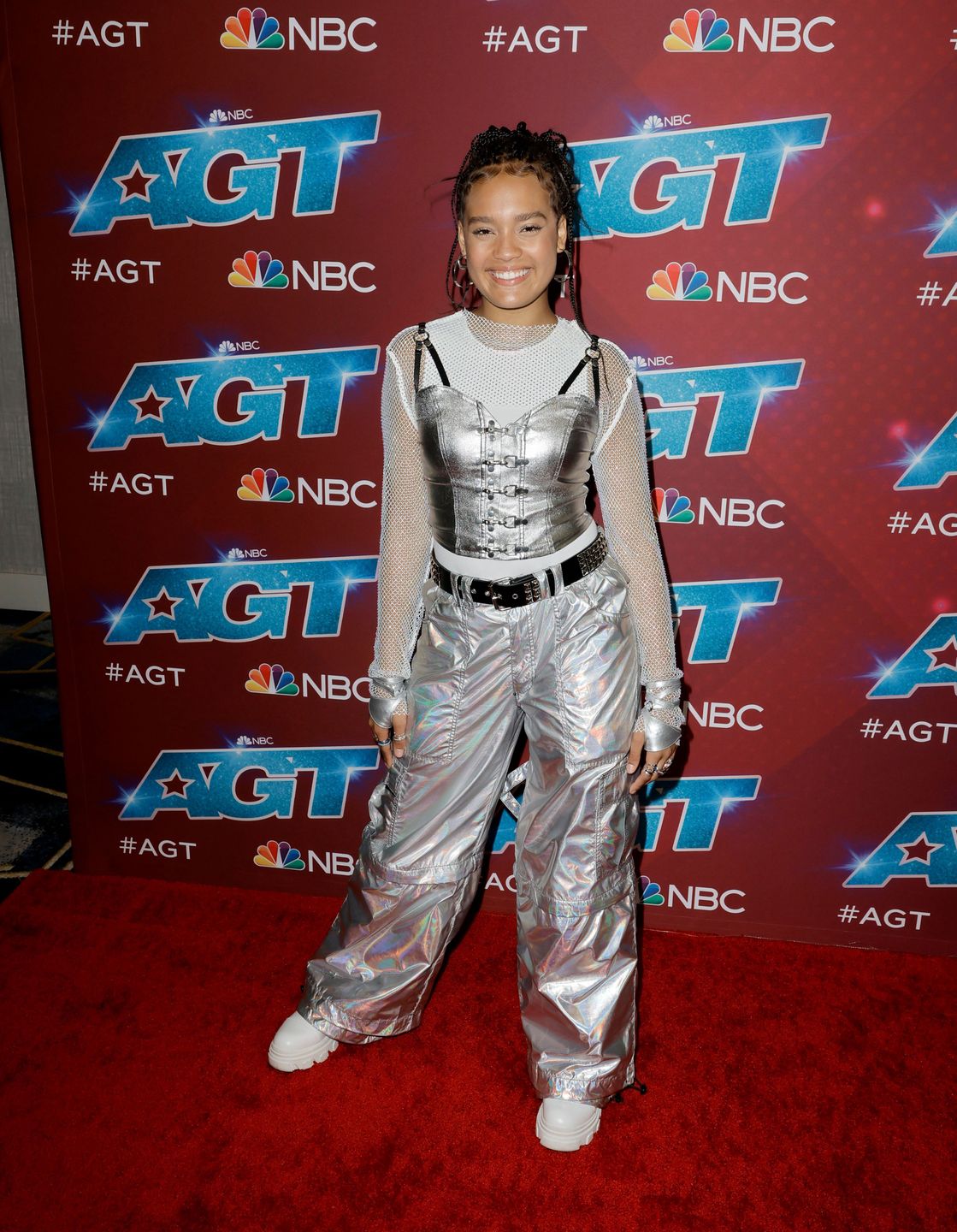 PASADENA, CALIFORNIA - AUGUST 23: Sara James attends the "America's Got Talent" Season 17 live show at Sheraton Pasadena Hotel on August 23, 2022 in Pasadena, California. (Photo by Kevin Winter/Getty Images)