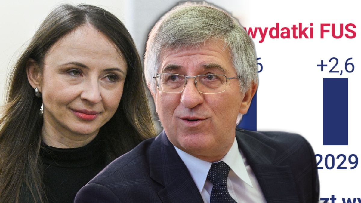 Agnieszka Dziemianowicz-Bąk, ministra rodziny, i Zbigniew Derdzi