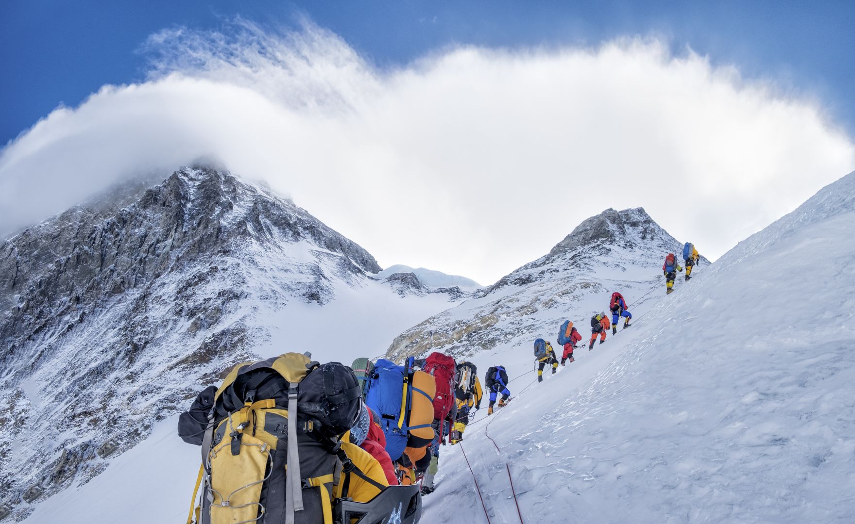 Tragedia na zboczu Mount Everest. Nie żyje rosyjski wspinacz