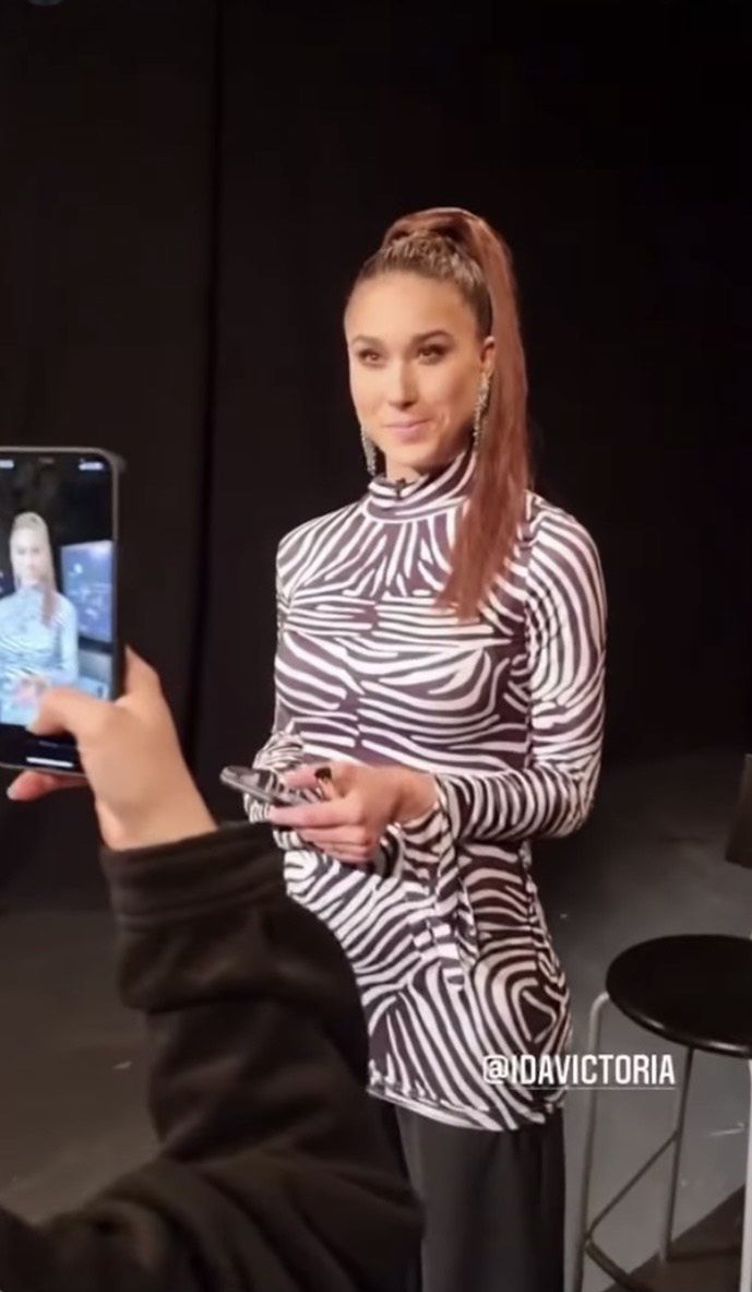 Ida Nowakowska przebrała się za zebrę na Eurowizję