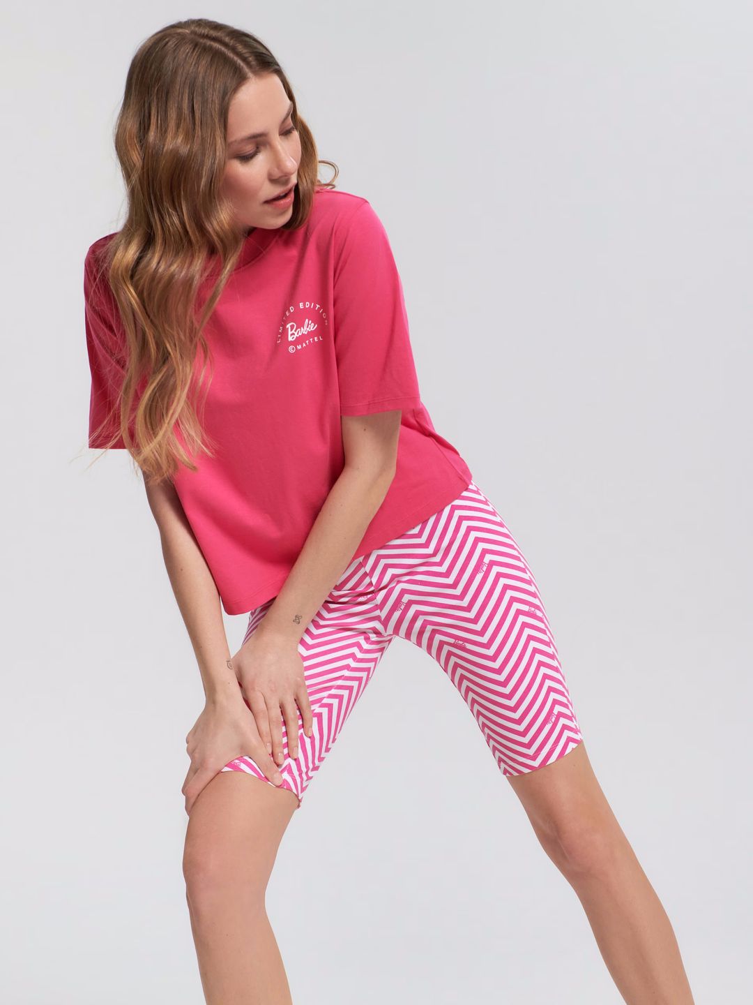 Kolarki z kolekcji Barbie marki Bershka