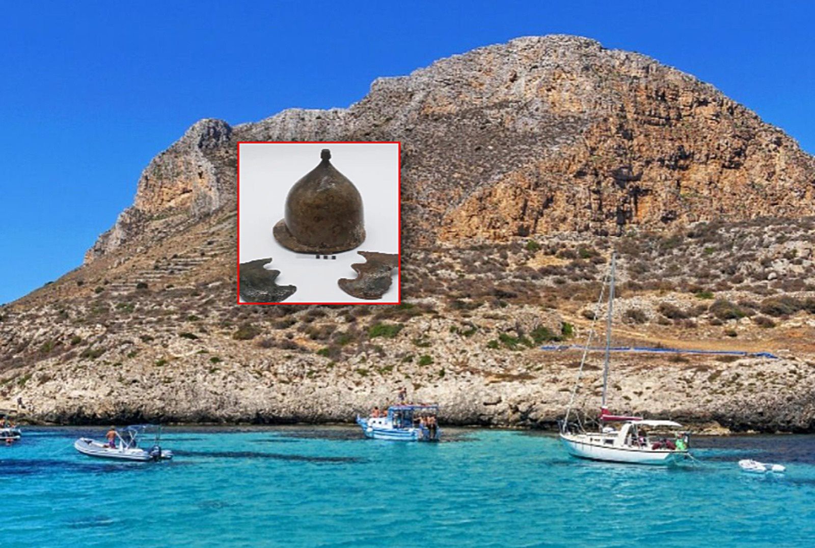 Odkrycie u wybrzeży Sycylii. Znaleźli rzymski hełm z czasów Kartaginy