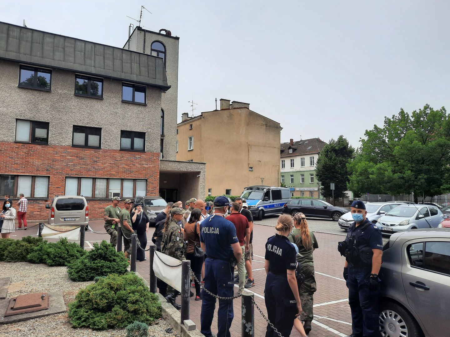 Musiała interweniować policja