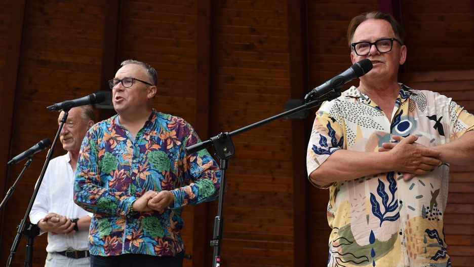 II Filmowy Plener z Franciszkiem Pieczką w Godowie z bohaterami serialu &#34;Ranczo&#34;