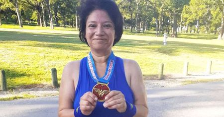 Ma sześcioro dzieci, a mimo to regularnie biega. Sport uwolnił ją od choroby i toksycznego mężczyzny