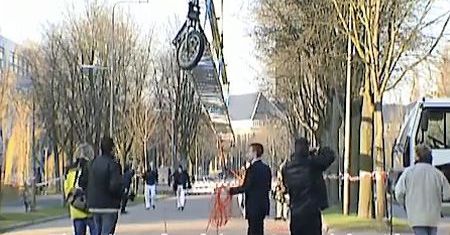 Studenci pobili rekord świata jeżdząc na 28metrowym rowerze (wideo)