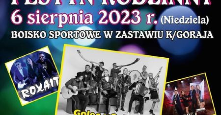Festyn Rodzinny w Zastawiu koło Goraja 2023. Gwiazda imprezy Golec uOrkiestra