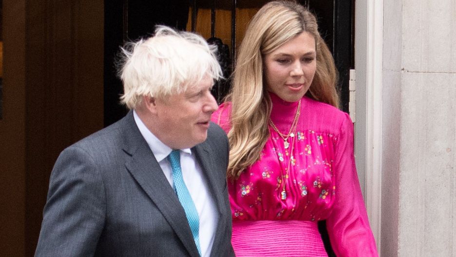 Boris Johnson i jego trzecia żona Carrie Symonds