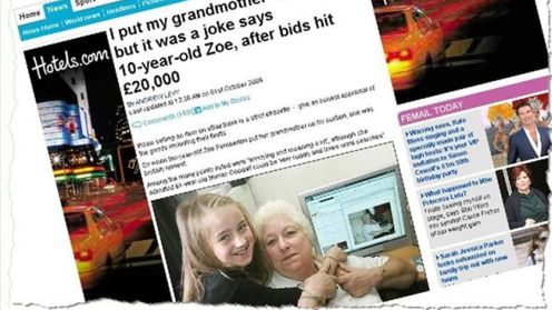 Chciała sprzedać babcię na eBayu 1