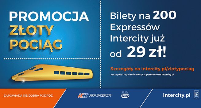 „Złoty Pociąg istnieje” w kampanii promującej PKP Intercity