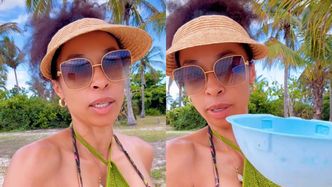 Załamana Omenaa Mensah spaceruje po plaży i ZBIERA ŚMIECI: "To mnie przeraża"