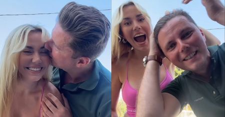 Marianna Schreiber i Piotr Korczarowski śmieszkują przed aparatem podczas greckich wakacji. Fajna z nich para?