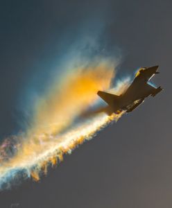 RAF Typhoon w akcji. Pierwszy lot nad Polską przeciw Rosji