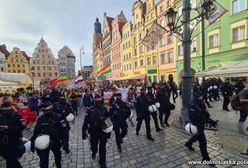 Wrocław. Przez miasto przeszedł Wrocławski Marsz Równości. Było spokojnie