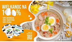 Łaciate reklamuje śmietanę