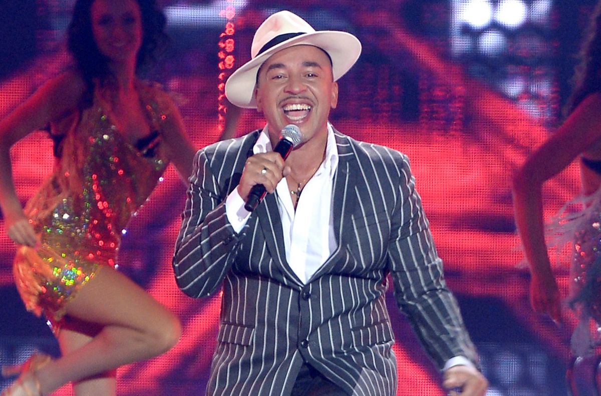 Lou Bega na koncercie "Roztańczony PGE Narodowy" w 2016 r. 