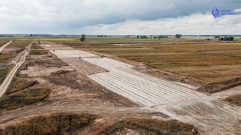 "Nowe lotnisko coraz bliżej". Pokazali zdjęcia z placu budowy Portu Polska
