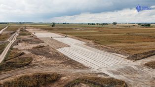 "Nowe lotnisko coraz bliżej". Pokazali zdjęcia z placu budowy Portu Polska