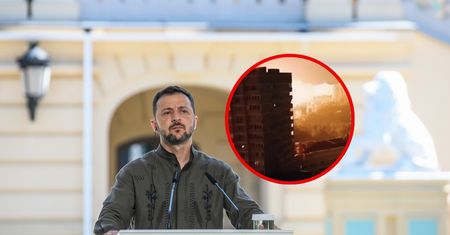 Zmasowany atak dronów kamikadze. Dziurawa obrona przeciwlotnicza Rosji