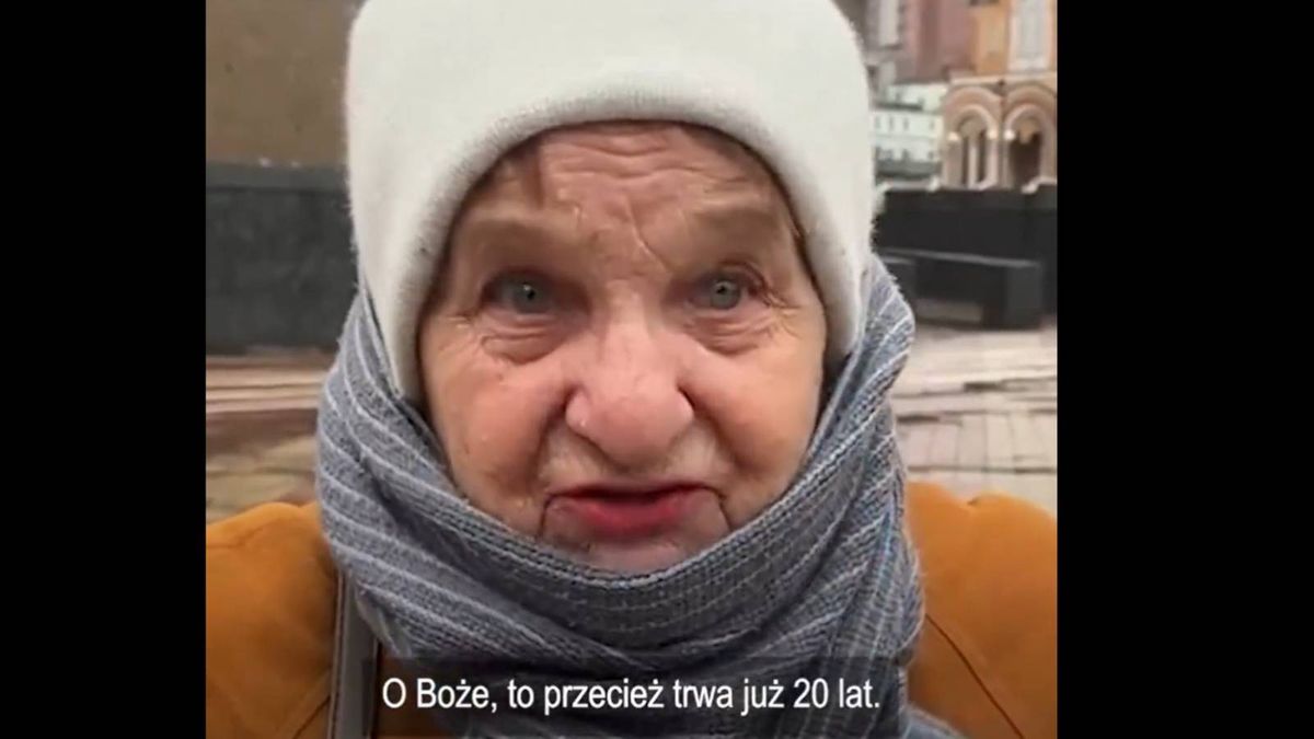 83-letnia Wiera Iwanowna powiedziała dziennikarzom brutalną prawdę o Rosji 
