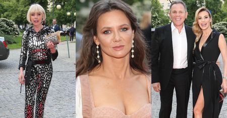 Szczupła Janachowska, beżowa Rusin i połyskująca Grażyna Kulczyk na imprezie biznesowej (ZDJĘCIA)