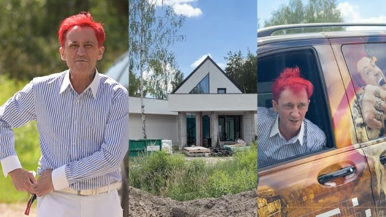 TYLKO NA PUDELKU: Tak obecnie wygląda gigantyczna willa Michała Wiśniewskiego, w której miał zamieszkać z Polą (WIDEO)