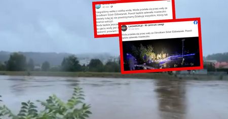 Burmistrz Wlenia: Przegraliśmy walkę. Woda powoli będzie nas zalewała