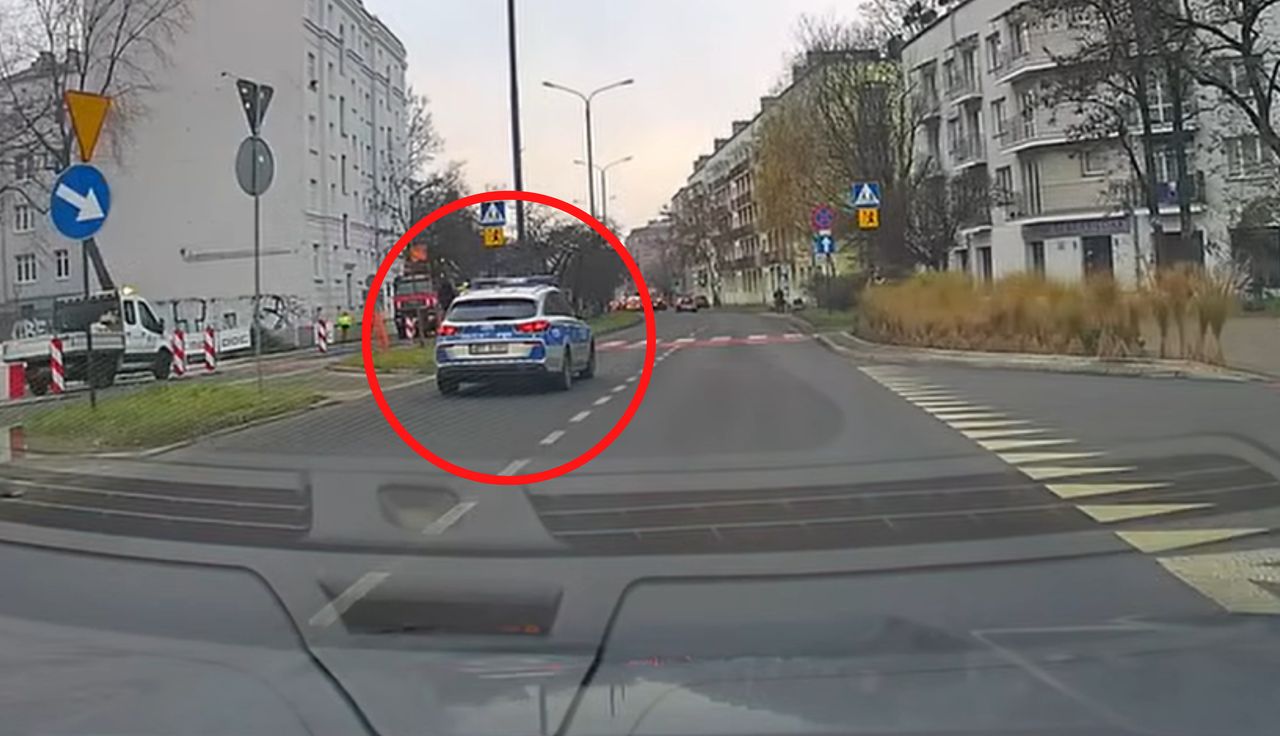 Policja przyłapana. "To będzie podwójna kara". Ostra reakcja