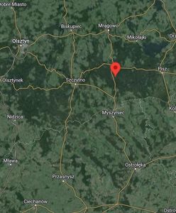 Kolejny obiekt spadł na Mazurach