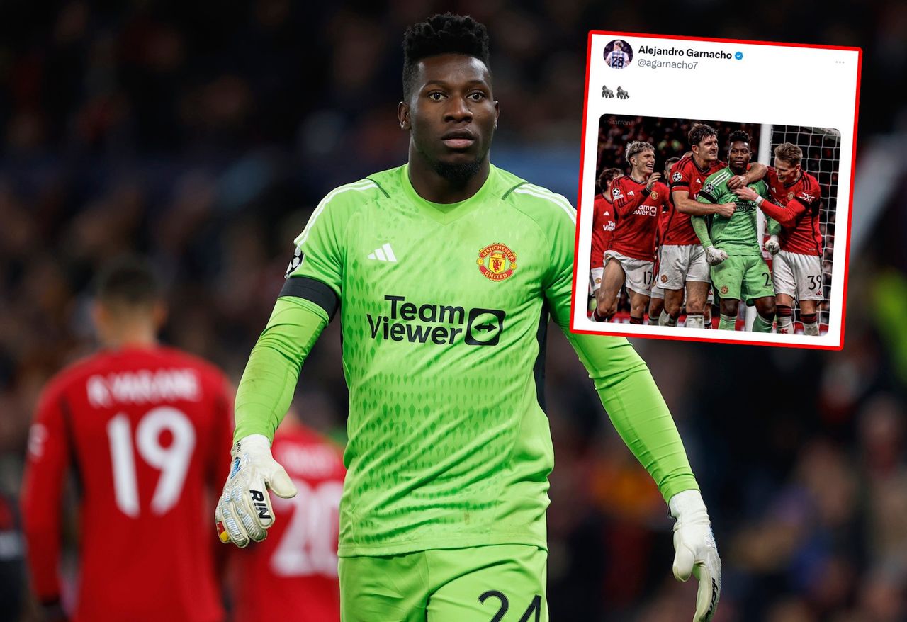 Andre Onana defended his club colleague.