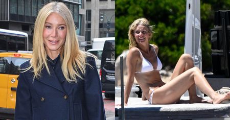 53-letnia Gwyneth Paltrow wdzięczy się na jachcie w białym bikini. Musiała odreagować krytykę po reklamowaniu izraelskiej marki? (FOTO)