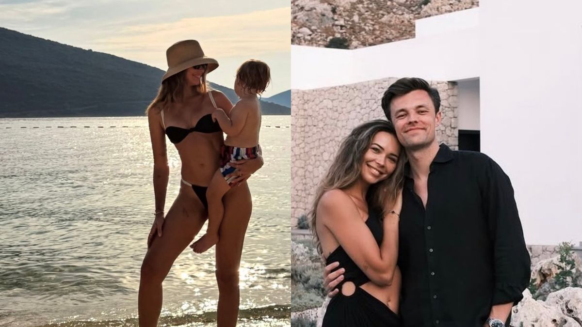 Sandra Kubicka opisała wakacje z Adamem Zaorskim i Leonem
