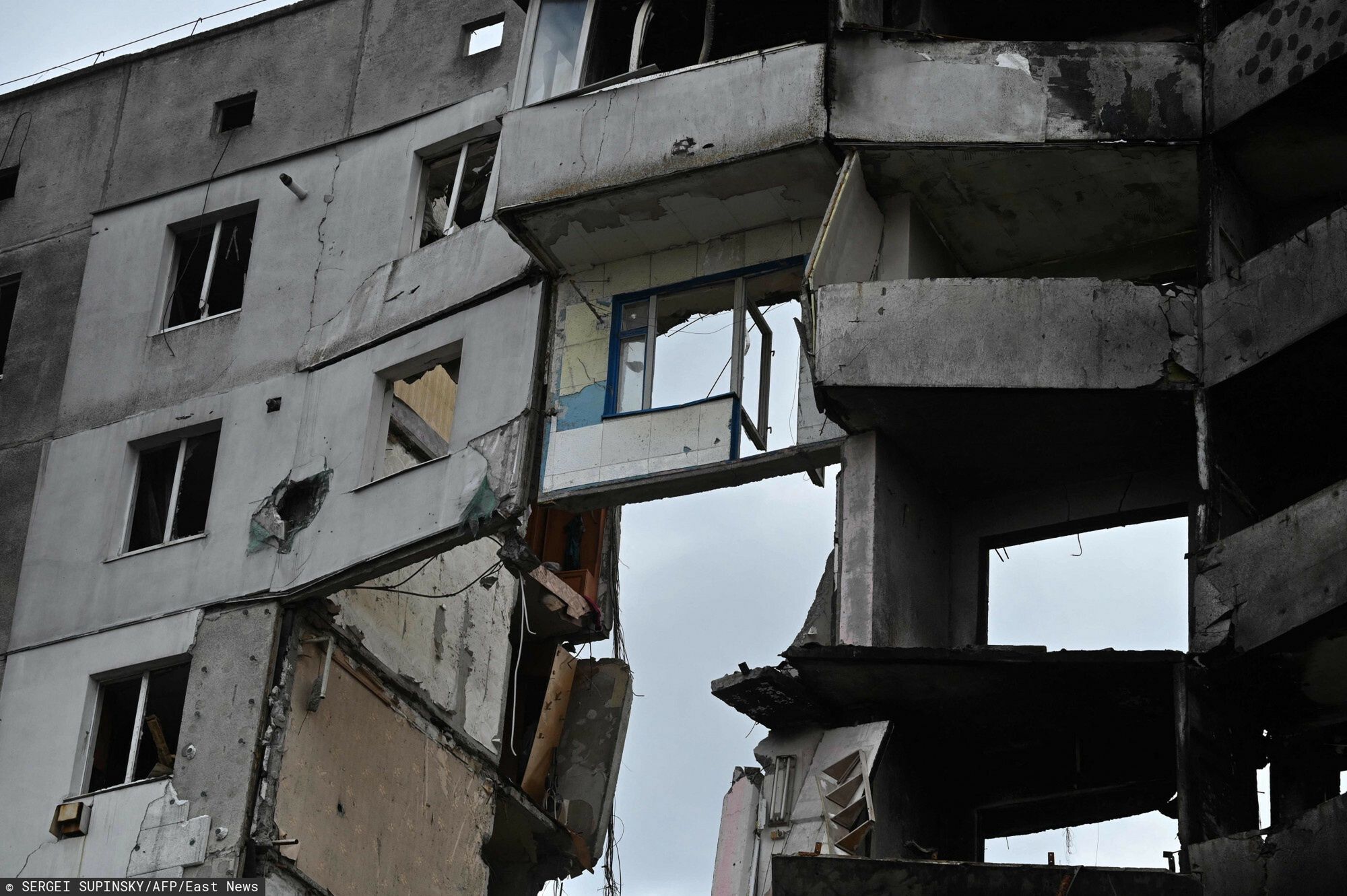 Wojna w Ukrainie - sytuacja w odbitej Borodziance