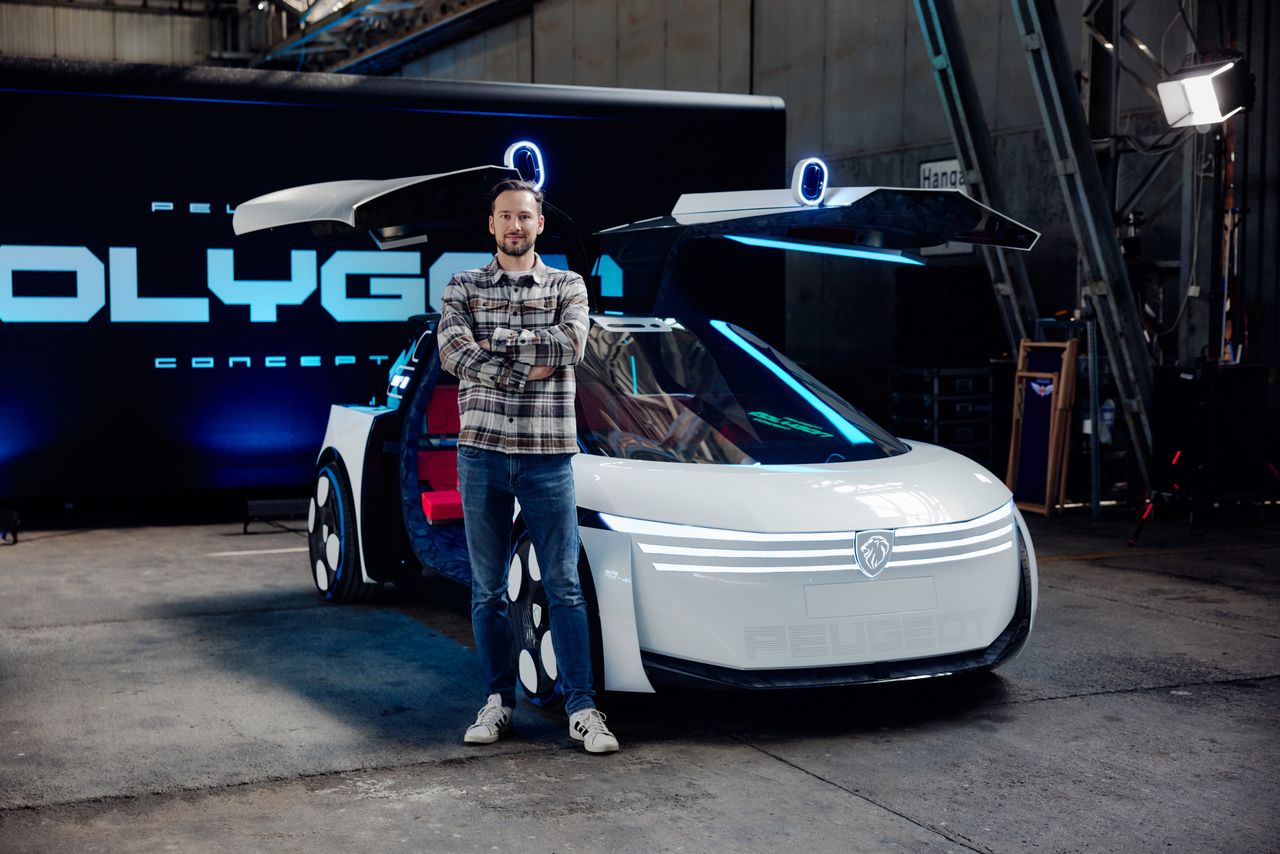 Jazda prototypem: Peugeot Polygon ma zaskakująco dużo wspólnego z rzeczywistością