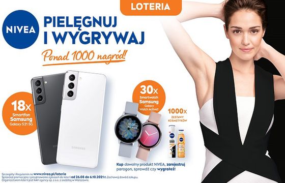 Nivea rusza z loterią "Pielęgnuj i wygrywaj"