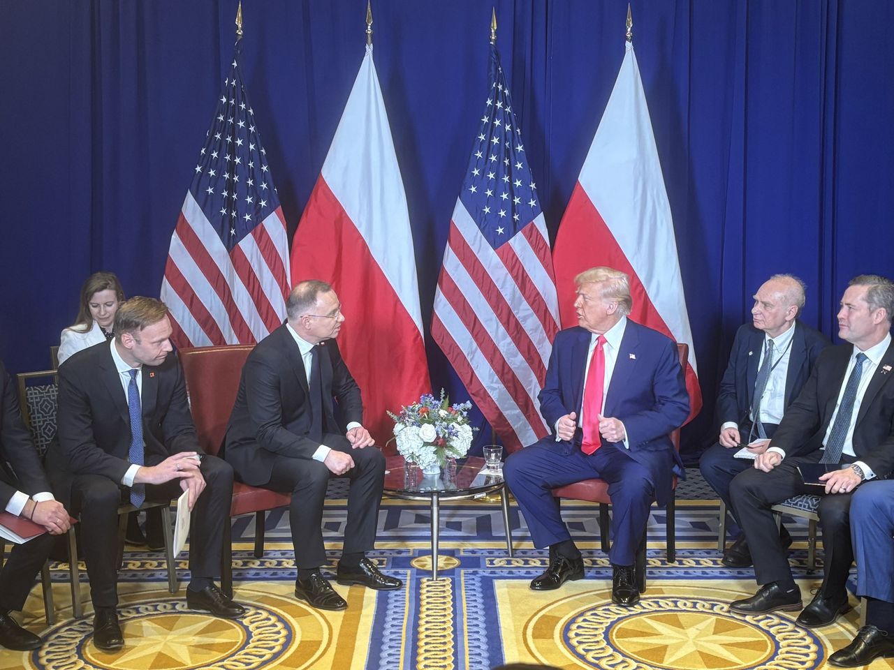 "Mocny" Duda. W USA zachwyt, człowiek Trumpa publikuje post