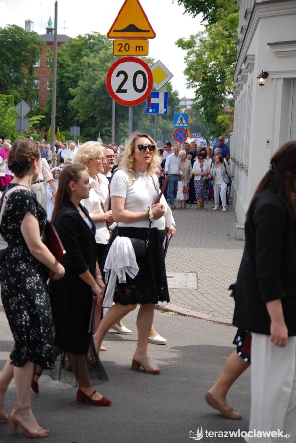 Miejska procesja Bożego Ciała przeszła ulicami Włocławka