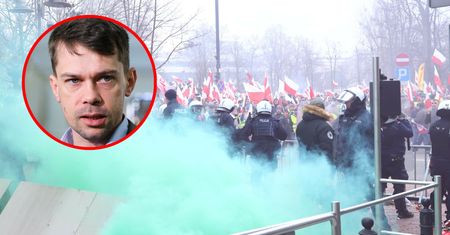 Skomentował wydarzenia przed Sejmem. Kołodziejczak: nie wierzę