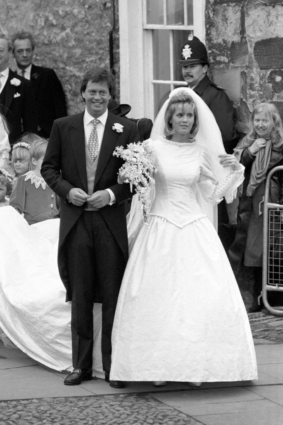 Ślub Charlesa Jamesa Spencer-Churchilla z Becky Few-Brown 