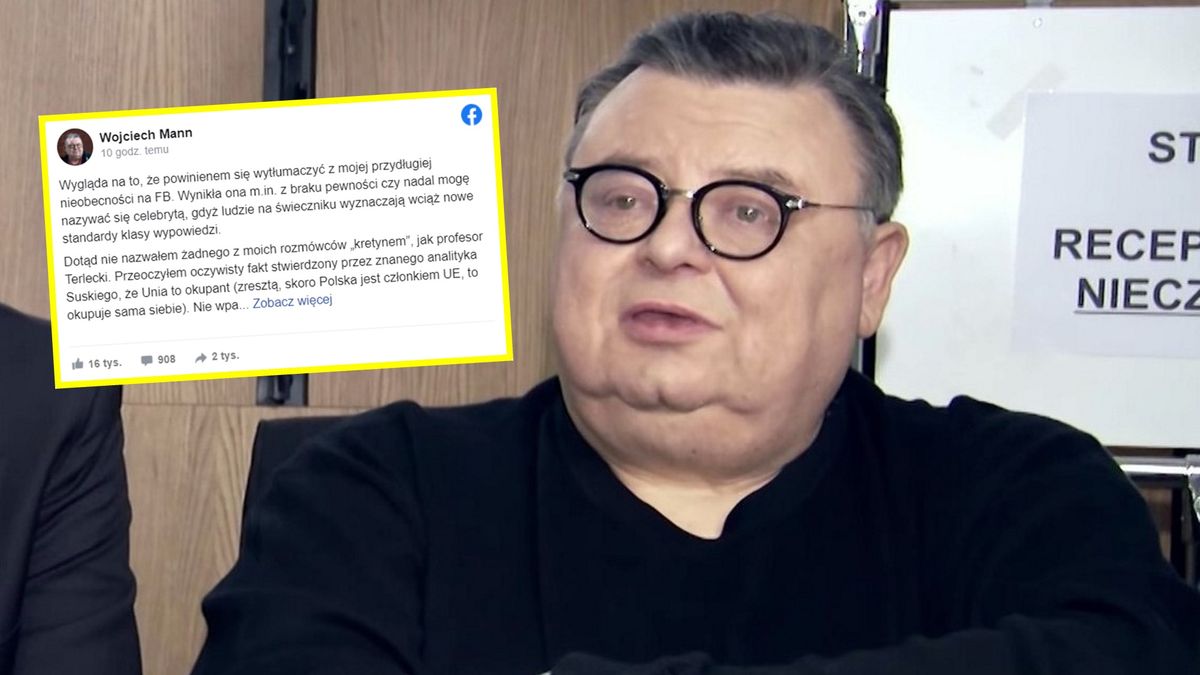 Wojciech Mann dogryzł politykom PiS