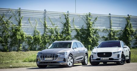 Jaguar I-Pace kontra Audi e-tron. Porównanie elektrycznych crossoverów